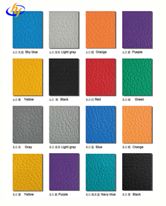 Revêtement de sol en PVC antidérapant et amortissant les chocs, protection des joints pour terrains de sport en stock, ignifuge, résistant à l'humidité, installation facile - Product Image 4