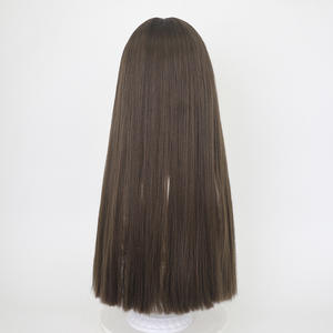 Máquina para Hacer Pelucas Estilo Europeo Americano, Peluca de Mujer con Flequillo de Moda, Cabello Largo, Estilo Influencer - Product Image 4