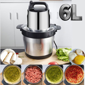 Machine à piler le yam 6L 8L, hachoir à viande, mixeur à fufu, portable, multifonction, mini, électrique, <span class=keywords><strong>pour</strong></span> restaurant et usage professionnel - Product Image 2
