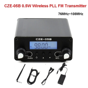 PLL Stéréo Transmetteur FM <span class=keywords><strong>Radio</strong></span> Diffusion <span class=keywords><strong>Station</strong></span> CZE-05B 100mW/500mW Fréquence 76-108Mhz Maison Campus Amplificateur Double Mode - Product Image 5