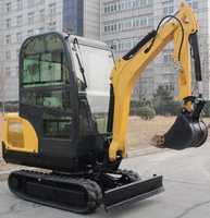 Prix d'usine pice micro nouvellement conçu YT20 mini pelle sur chenilles 2 tonnes électrique plus petite pelle pelleteuse