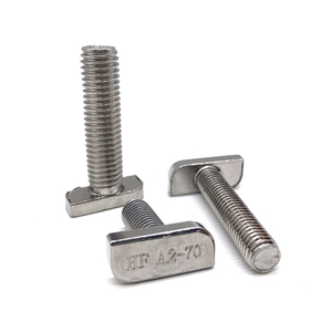<strong>T</strong> <strong>Bolt</strong> Stainless Steel A2/A4 Material Plain Finish M8-48 Din186 - Product Image 2