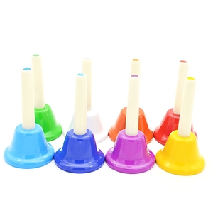 Juego <span class=keywords><strong>de</strong></span> Campanas <span class=keywords><strong>de</strong></span> Mesa para Niños, 8 Notas, Escala Completa, Campanas <span class=keywords><strong>de</strong></span> <span class=keywords><strong>Mano</strong></span> <span class=keywords><strong>de</strong></span> Metal <span class=keywords><strong>de</strong></span> Colores, <span class=keywords><strong>Instrumento</strong></span> <span class=keywords><strong>Musical</strong></span> Infantil - Product Image 4