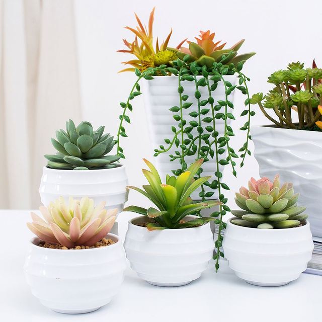 Wholesale Chinese Suppliers Best Price Decor Mini Succulent Artificial Plant Artificial Plants With Pot