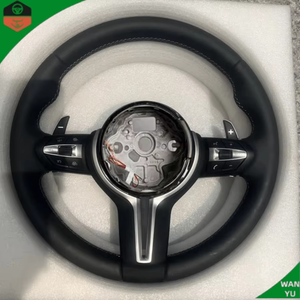 Volant en cuir avec palettes de changement de vitesse pour BMW <span class=keywords><strong>M</strong></span> Sport F-Chassis F80 F82 F87 F12 F13 F86 F33 M2 M3 M4 M5 M6 F85 X5 X6 F30 - Product Image 3