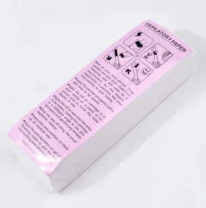 100pcs Removal Nonwoven Body Cloth Hair Remove Wax Paper Rolls High Quality Hair Removal Epilator Wax Strip Paper