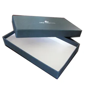 Grosir kotak kustom hadiah kertas atas dan dasar persegi dan kotak hadiah kemasan persegi panjang