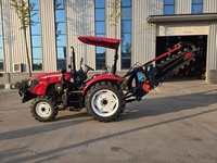 Accesorios de Zanjadora de Alta Calidad para Tractor Agrícola de 120HP con Bomba de Motor y Caja de Cambios