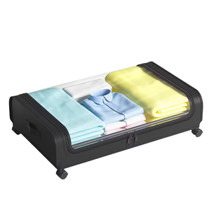 Household Under <b>Bed</b> Storage Box Seasonal Moisture Proof Sundries Storage <b>Bag</b> Nonwovens Oxford Fabric Under <b>Bed</b> Container - Product Image 1