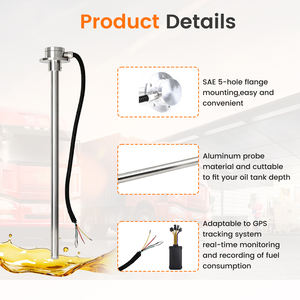 Moray ME502 تخصيص ، من حيث السعة ، ودرجة الحرارة العالية ، مستشعر مستوى خزان السائل ، مقياس مستوى وقود الديزل للسيارات - Product Image 3