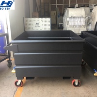 Poubelle Offre Spéciale à godet inclinable chariots élévateurs chariot élévateur à fourche auto-vidage trémie bacs basculants