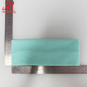 عصابات رأس قطنية مخصصة واسعة من مصمم الألوان الصلبة للعصابة الرياضية التبعي عقال محبوك - Product Image 3