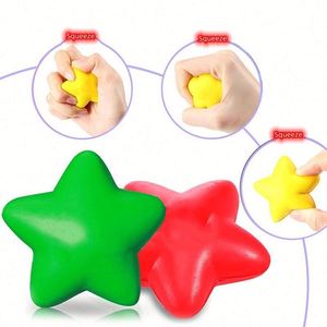 ของเล่นรูปดาวออกแบบตามสั่งเพื่อการส่งเสริมการขาย ลูกบอลบรรเทาความเครียดรูปดาวพร้อมโลโก้สั่งทำพิเศษ - Product Image 5