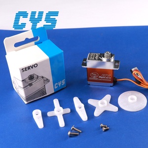 CYS-S3108 Moteur complet 7KG Unisexe Taille 450 Servo sans noyau en aluminium CNC Engrenage en titane Système radio Pièces et accessoires RC pour bateau et avion - Product Image 4