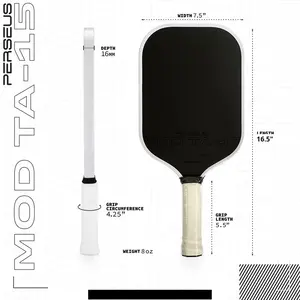 Pour la marque intégrée pressée à chaud Pickleball raquette ensemble 16mm Durable 18K Fiber de carbone 3K matériel pour pour <span class=keywords><strong>Selkirk</strong></span> T700 - Product Image 2