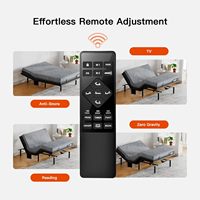 Base de lit réglable King Size du fabricant avec télécommande sans fil, port USB et éclairage LED sous le lit pour chambre de luxe – Vente en gros