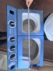 Nueva condición de calidad, bañera doble blanca, carga superior, lavadora/secadora eléctrica automática todo en uno, capacidad de 15kg controlada por aplicación - Product Image 5