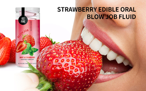 Pelumas seks Oral yang dapat dimakan GAME tempat tidur, <span class=keywords><strong>Gel</strong></span> seks Oral, dewasa, pelumas bebas bilas, 10 buah rasa stroberi - Product Image 5