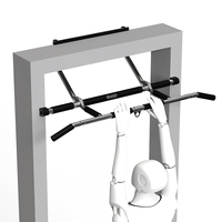 Barres de traction de musculation de haute qualité barre de dip debout libre en métal personnalisée équipement de Fitness d'intérieur
