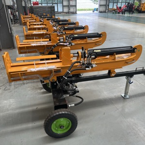 Trung Quốc đường sắt của thủy lực gỗ <span class=keywords><strong>Splitter</strong></span> hiệu quả lâm nghiệp máy móc với động cơ xăng giá thấp có thể chia ra 8 tấn gỗ - Product Image 5