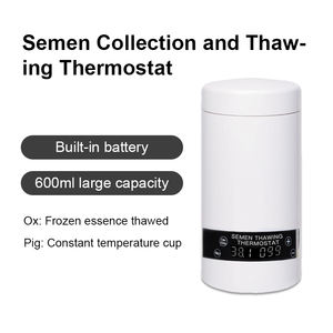 4 Vasos de Descongelación de Temperatura Constante para Semen Congelado, para Inseminación Artificial, Equipo Veterinario, Esperma Animal y Veterinario - Product Image 2