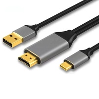 Câble adaptateur HDMI vers USB C 4K 60Hz avec convertisseur d'alimentation USB pour MacBook Pro ,Mac Air, ordinateur portable Samsung et plus