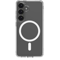 Coque de téléphone magnétique transparente brillante 2-en-1 en TPU+PC pour iPhone 17e 16 Plus, surface lisse, antichoc, protection intégrale, couverture transparente