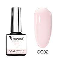 Venalisa Gel de Construction Rapide Nouvelle Génération 6 Couleurs Nude 7,5ml Gel UV Transparent Effet Couleur Vernis Gel 73061