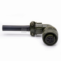 Connecteur Amphenol communication 5 broches industriel étanche M16 circulaire IP65 Mil-C-5015 prise