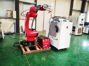 Cortador de soldador de brazo Robot de 6 ejes automático 1500W 3000W 6000W Mig Tig Co2 Argon máquina de revestimiento de corte láser robótico para Metal - Product Image 2