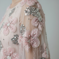 Robe de mariée artisanale deux pièces, collection 2026, élégante, nouvelle collection, vente en gros, luxe Dubaï, sur mesure pour femme 22