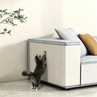 Autocollant mural résistant aux rayures, durable, découpable sur mesure, sans perte de fibres, multifonctionnel, griffoir pour chat, planche à griffer pour chat, tapis à griffer pour chat