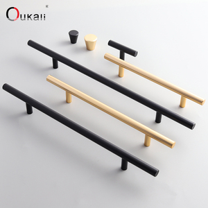 Oukali现代中式家具门抽屉旋钮铝合金中式厨柜手柄卧室衣柜 - Product Image 5
