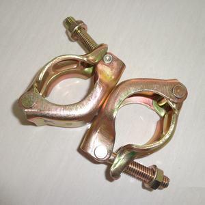 Chất lượng cao Q235 thép di động giàn giáo <span class=keywords><strong>Coupler</strong></span> nhà máy giả mạo đôi xoay khớp nối nhúng nóng Thang giàn giáo bộ phận - Product Image 4