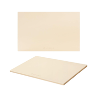 ROCKSHEAT Four à pizza en céramique jetable rectangulaire extra large 22 "X 14" X 0.6 "Barbecue industriel commercial lourd