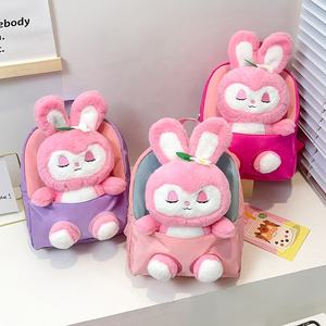 <span class=keywords><strong>Zaino</strong></span> per Bambine Piccole con Coniglietto Carino, Design Cartoon alla Moda per <span class=keywords><strong>Asilo</strong></span>, Vendita Calda OEM - Product Image 4