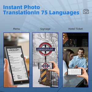 Dispositivo de Traducción Inteligente en Tiempo <span class=keywords><strong>Real</strong></span> VORMOR A80, 139 Idiomas, 4G WIFI, Interpretación Simultánea, Traductores Inteligentes - Product Image 4