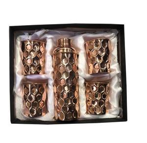 Botella de agua de metal para beber directamente Dr Copper para ocasiones de fiesta - Product Image 1