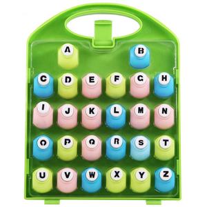 <span class=keywords><strong>Mini</strong></span> poinçon artisanal, ensemble de poinçons alphabet minuscule pour <span class=keywords><strong>scrapbooking</strong></span>, fabrication de cartes - Product Image 1