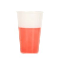 Gelas Plastik Pengubah Warna 12oz 360 ml, Gelas Minum Custom Logo, Gelas Stadion, Souvenir Pesta Pernikahan