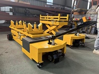 Carro de Transporte Eléctrico para Remolques con Mesa Elevadora de Tijera, Carro Elevador Hidráulico para Línea de Producción Automotriz