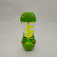 Minuteur à bulles liquides sensorielles en acrylique, jouet apaisant pour enfants, contenu personnalisé, pour l'école, la maison, la réduction du stress, décoration de table