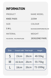 <span class=keywords><strong>Genouillère</strong></span> de compression en mousse épaisse anti-collision, genouillères pour l'entraînement sportif, basket-<span class=keywords><strong>ball</strong></span>, <span class=keywords><strong>volley</strong></span>-<span class=keywords><strong>ball</strong></span> - Product Image 6