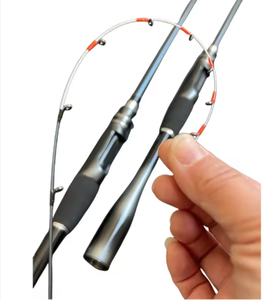 Canna da Pesca in Carbonio Black Bream 1.2m 1.5m 1.7m con Manico in EVA, Azione Lenta, Punta Morbida per Carpe di Lago e Marlin in Acqua Salata - Product Image 6