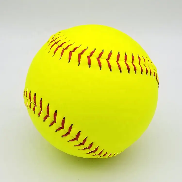 Custom Geel Game Of Training <span class=keywords><strong>Softbal</strong></span> 12 Inches Slow Pitch