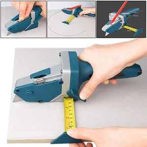 Cortador y Trazador de Placas de Yeso, Herramienta Automática para Cortar Placas de Yeso, Herramienta de Corte <span class=keywords><strong>con</strong></span> Escala, <span class=keywords><strong>Herramientas</strong></span> Manuales para Trabajar la Madera - Product Image 5