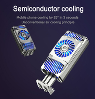 Ventilateur de refroidissement de radiateur de téléphone portable pour Gamer Radiateur de jeu ultra-silencieux Refroidisseur de téléphone de jeu
