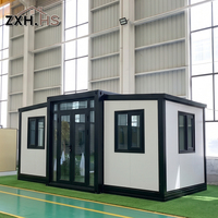 Solution de bureau pratique et armoires de rangement intégrées Maisons préfabriquées Maison modulaire