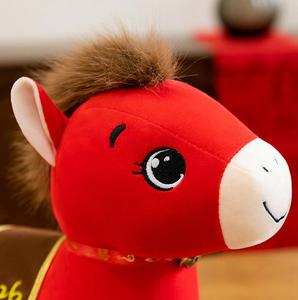 2026 cinese nuovo anno <span class=keywords><strong>cavallo</strong></span> mascotte peluche feste tradizionali regali decorazione <span class=keywords><strong>cavallo</strong></span> peluche giocattoli di peluche - Product Image 5