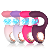 Vibrateur en forme de C, 10 modes de vibration, 10 modes de succion, point G, silicone, rechargeable par USB, OEM ODM, logo personnalisé
